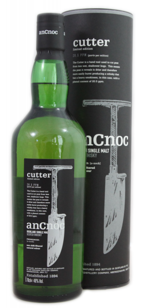 anCnoc Cutter Highland Scotch Whisky ungefilt.0,7