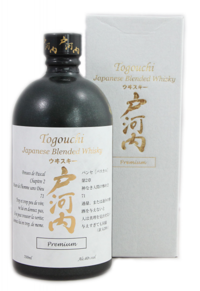 Togouchi Premium Japanese Blended Whiskey 40% 0,5l