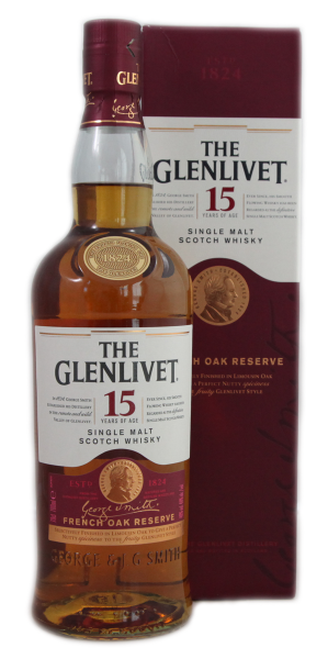 Glenlivet 15 Y Old French Oak Reserve Speyside 0,7 l