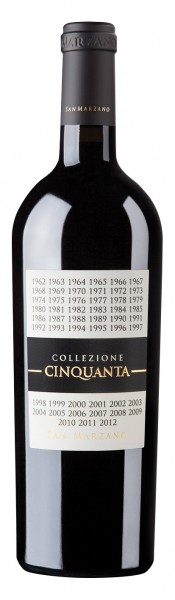 San Marzano Collezione 50 Vino Rosso 2012 0,75l