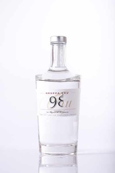 Morelli Grappa Cru 98 Bianco 40 % 0,7 l