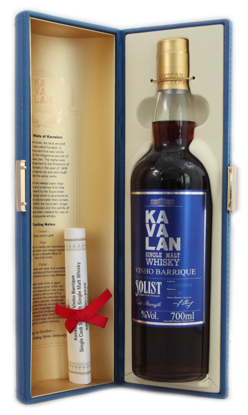 Kavalan Solist Vinho Barrique Single Malt Whisky Taiwan 0,7 l