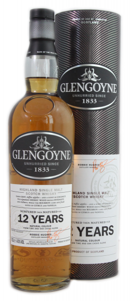 Glengoyne 12 Years 43 % 0,7 l Highland Singel Malt Whisky